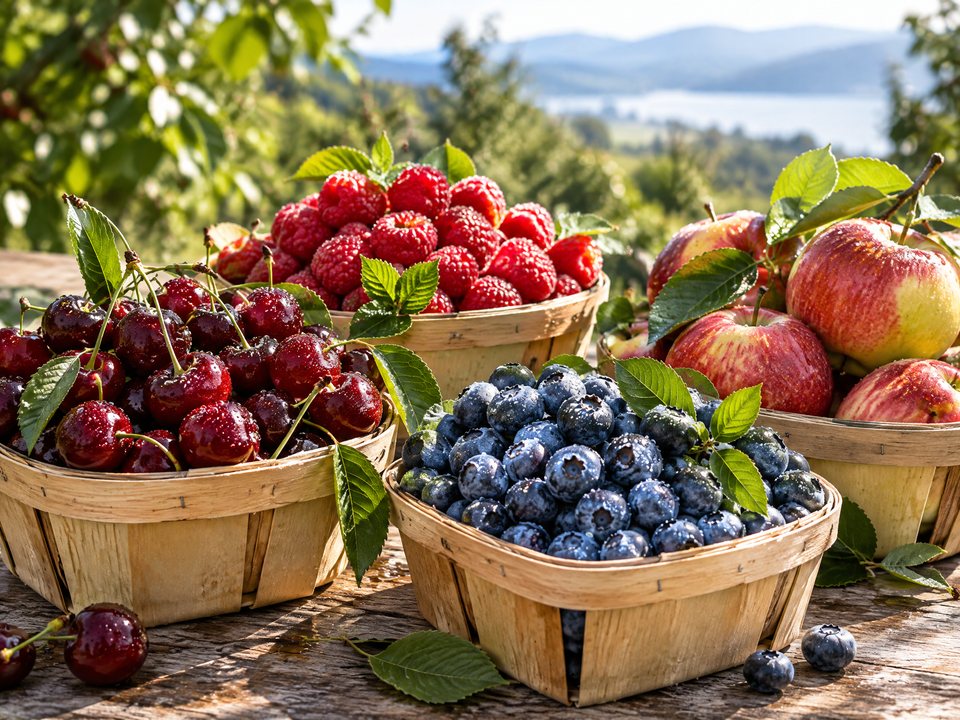 Fruit from Tasmanian producers